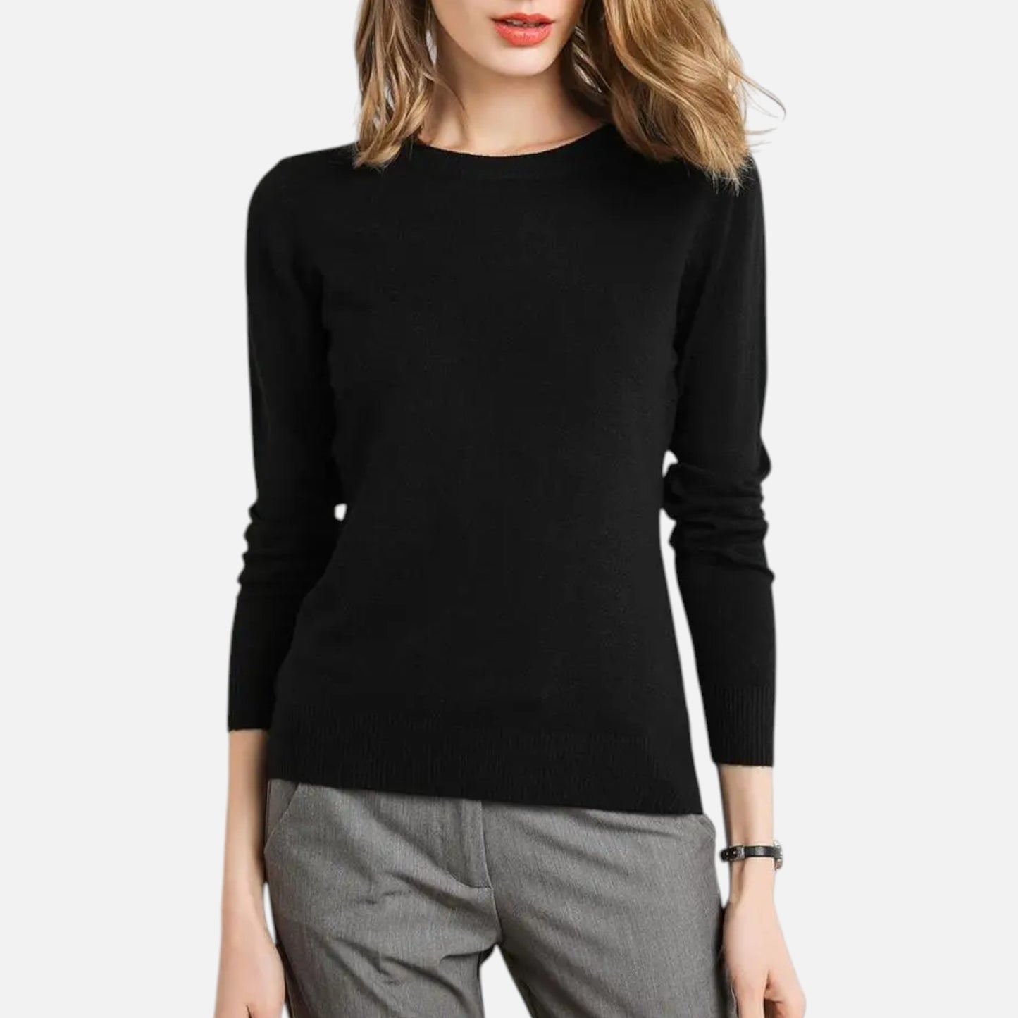La Cartiera | Women’s Merino Wool Crewneck Sweater