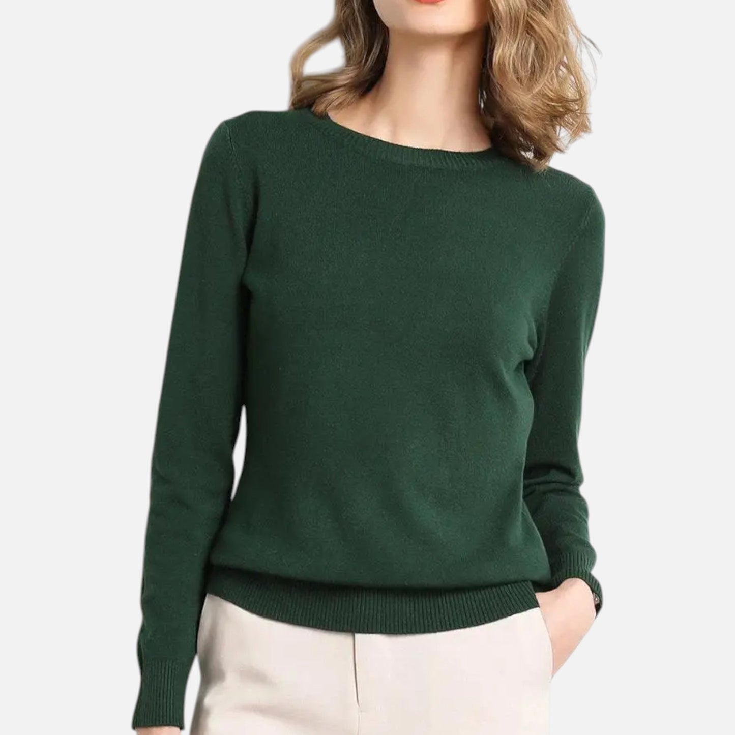La Cartiera | Women’s Merino Wool Crewneck Sweater