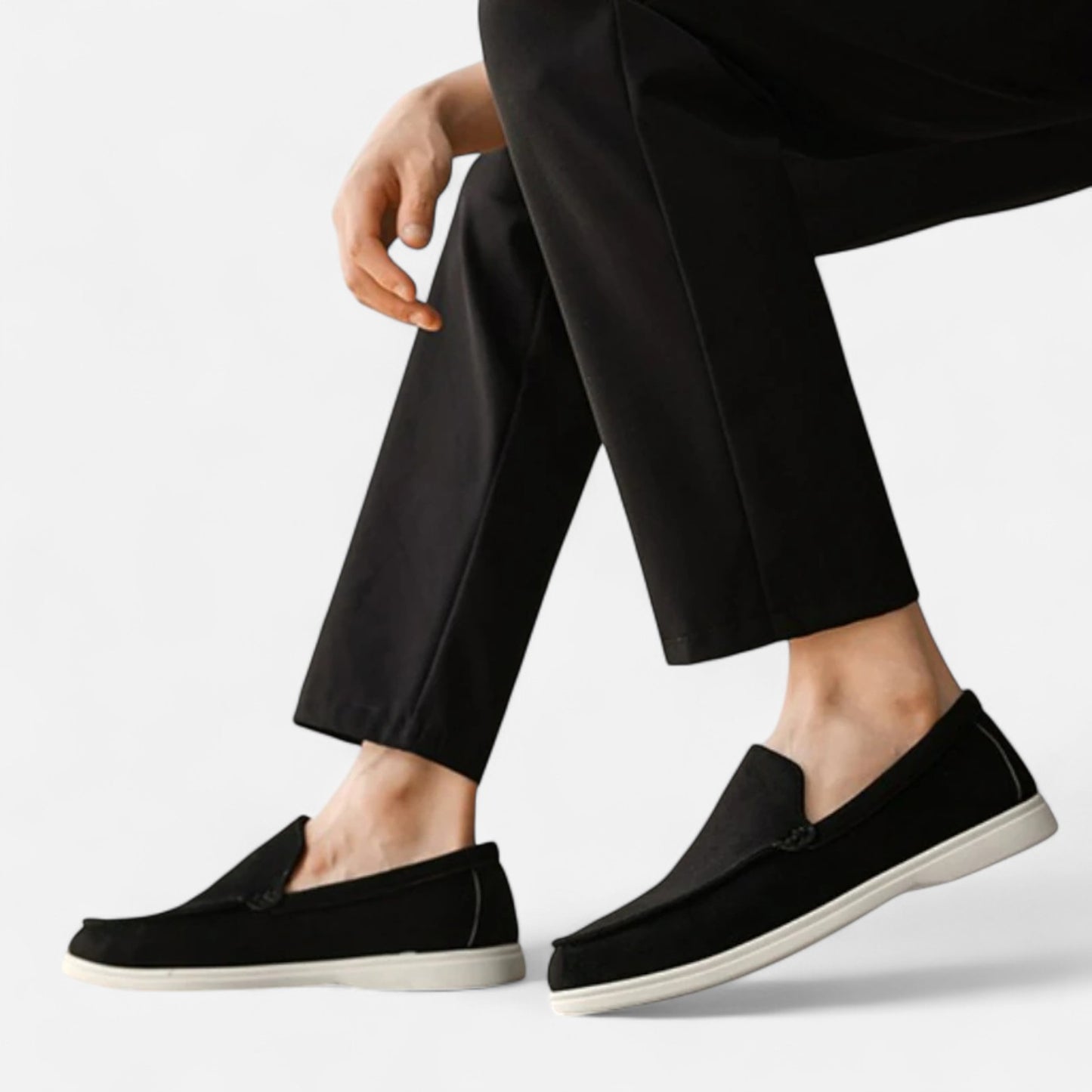 La Cartiera | Lightweight Suede Loafers – British Riviera Style