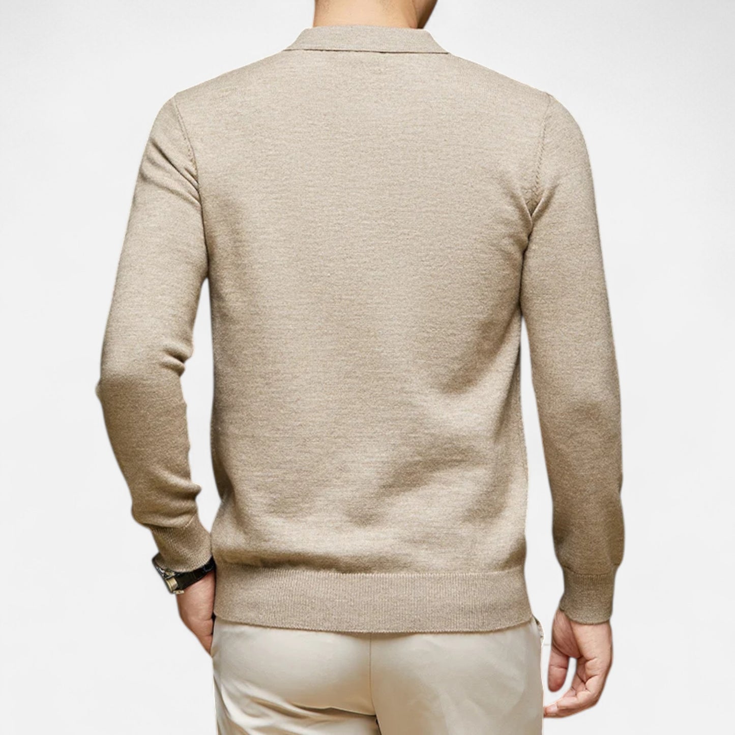 La Cartiera | Men’s Cashmere Knit Polo Sweater