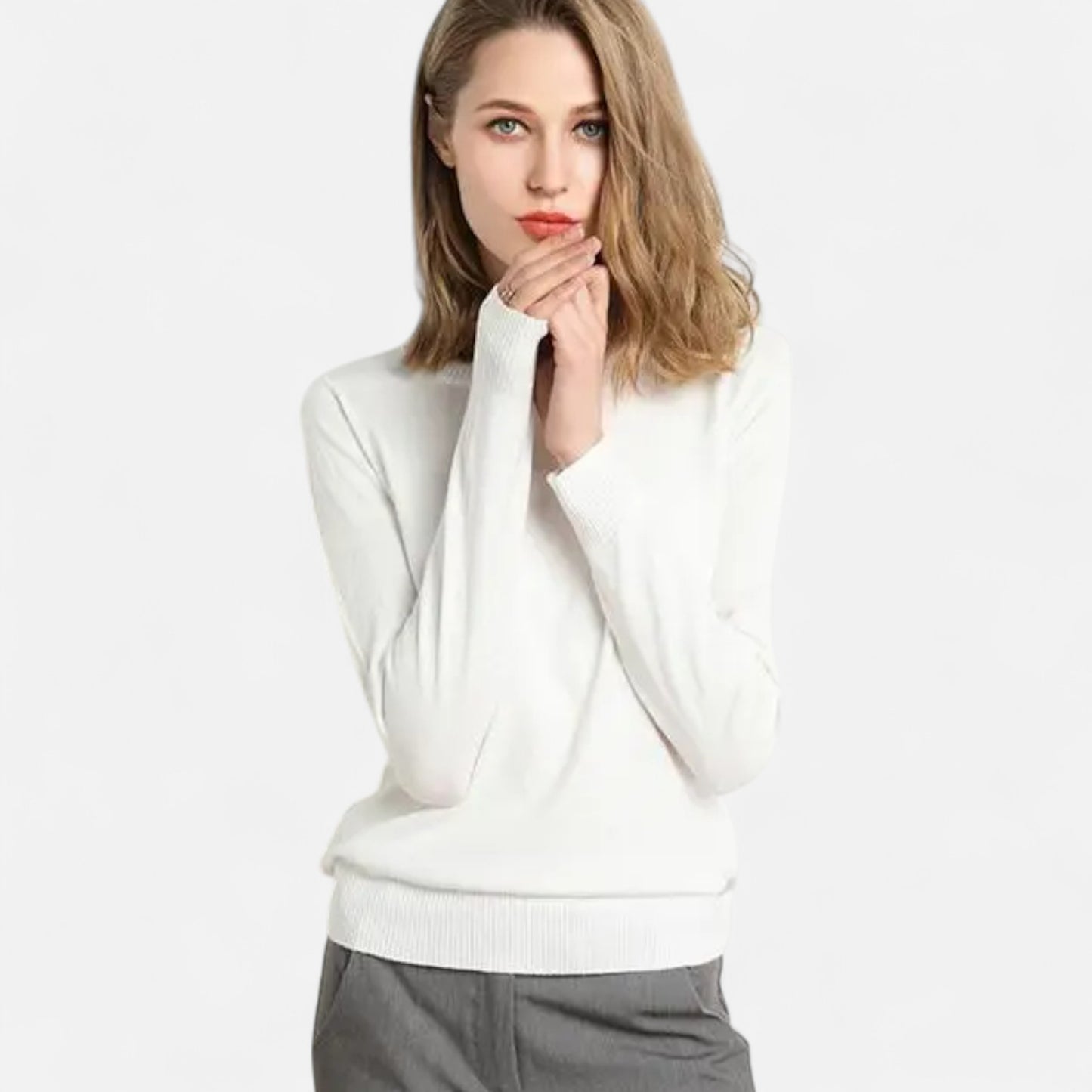 La Cartiera | Women’s Merino Wool Crewneck Sweater
