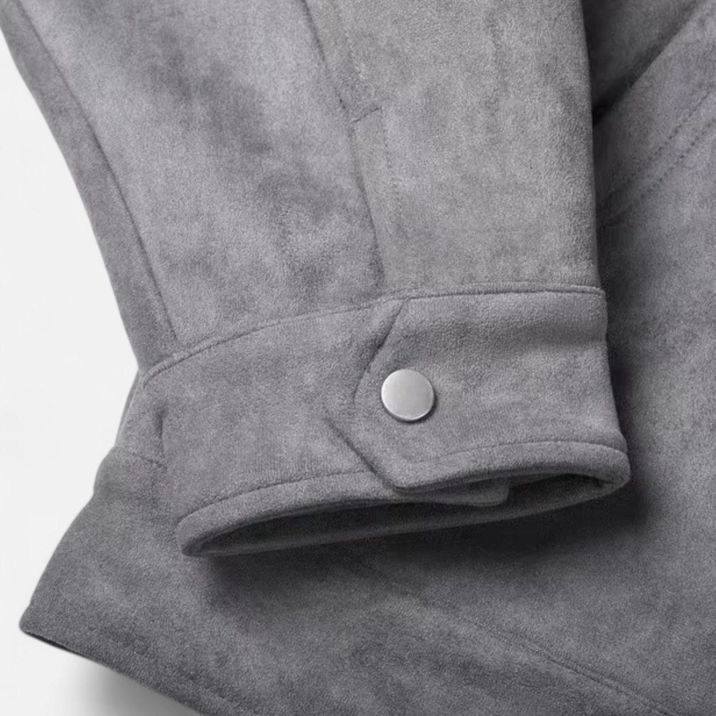 La Cartiera | Men’s Oversized Suede Zip Jacket
