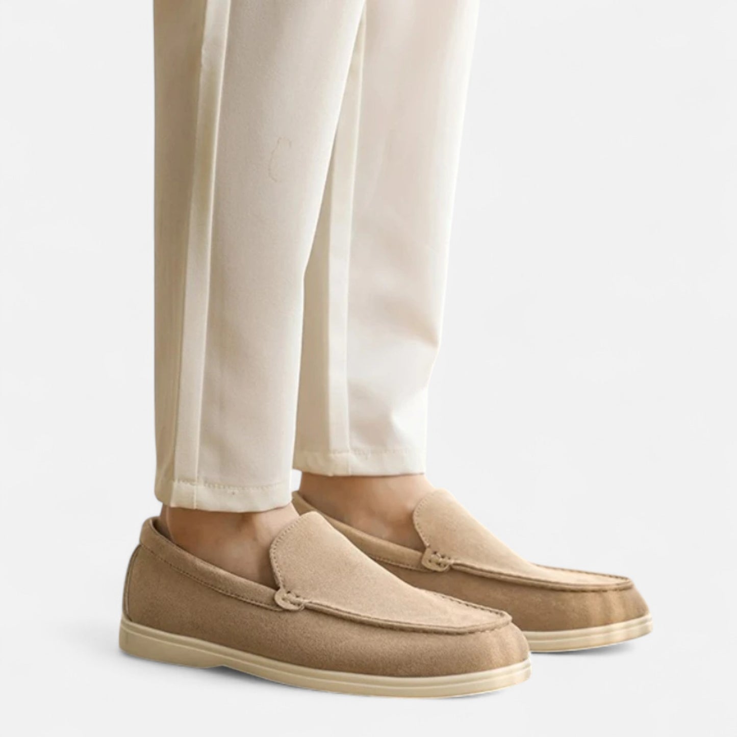 La Cartiera | Lightweight Suede Loafers – British Riviera Style