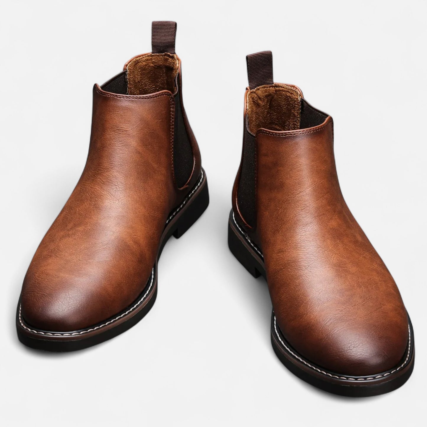 La Cartiera | Men's Classic Leather Chelsea Boots