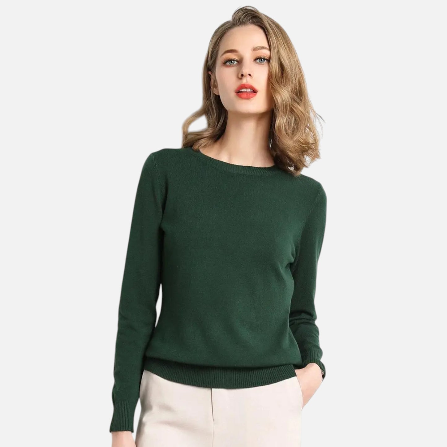 La Cartiera | Women’s Merino Wool Crewneck Sweater
