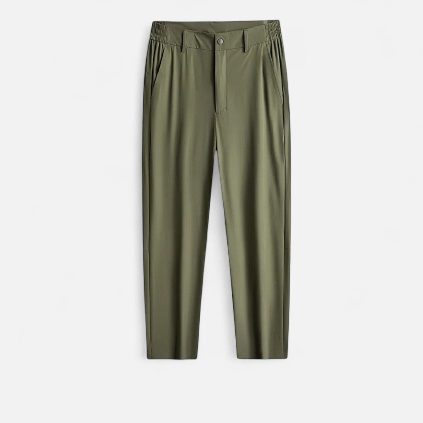 La Cartiera | Men’s Straight-Leg Nylon Blend Casual Trousers