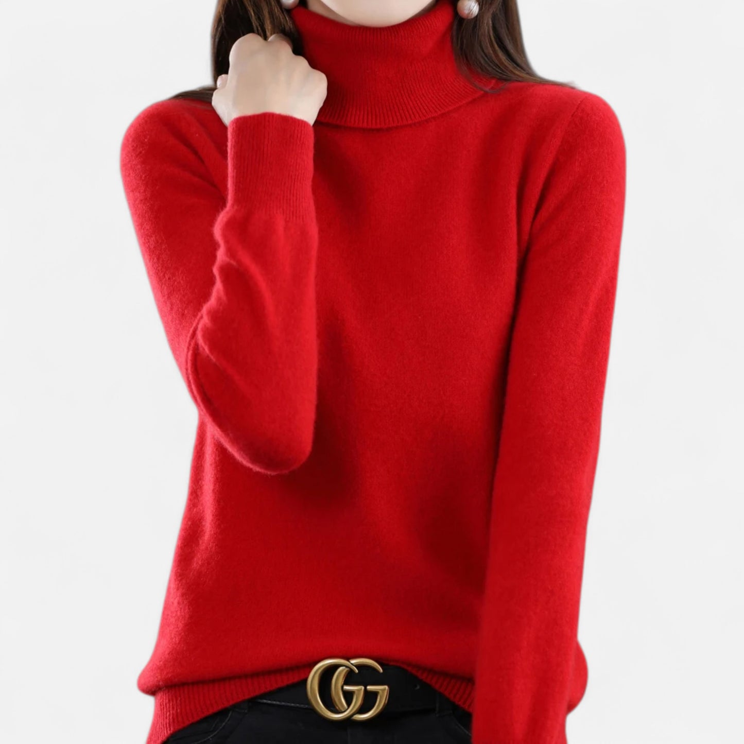 La Cartiera | Women’s Merino Wool Turtleneck Sweater