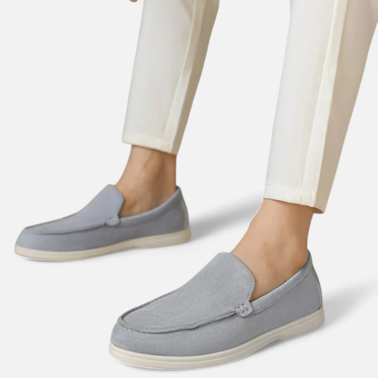 La Cartiera | Lightweight Suede Loafers – British Riviera Style