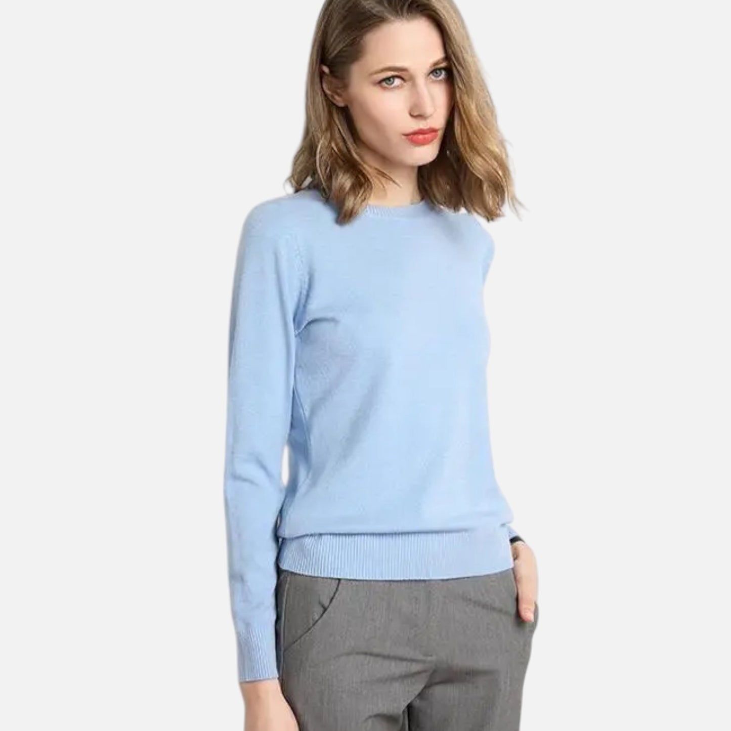 La Cartiera | Women’s Merino Wool Crewneck Sweater