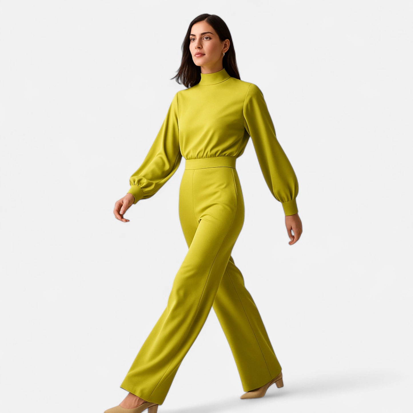 La Cartiera | Women’s Wide-Leg High-Waist Jumpsuit