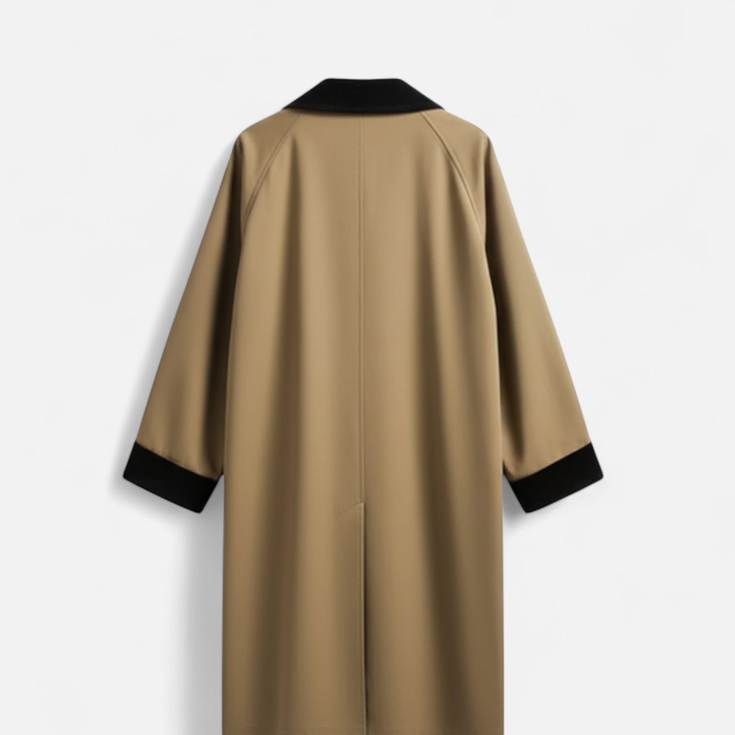 La Cartiera | Women’s Cotton Patchwork Mid-Length Trench Coat