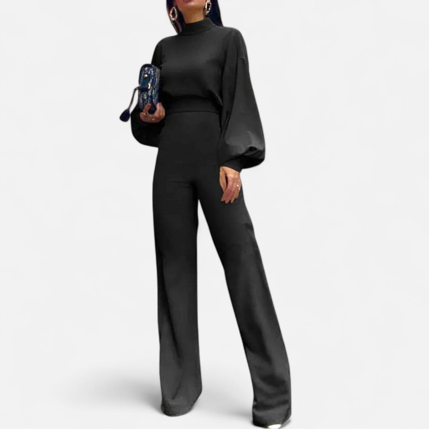 La Cartiera | Women’s Wide-Leg High-Waist Jumpsuit