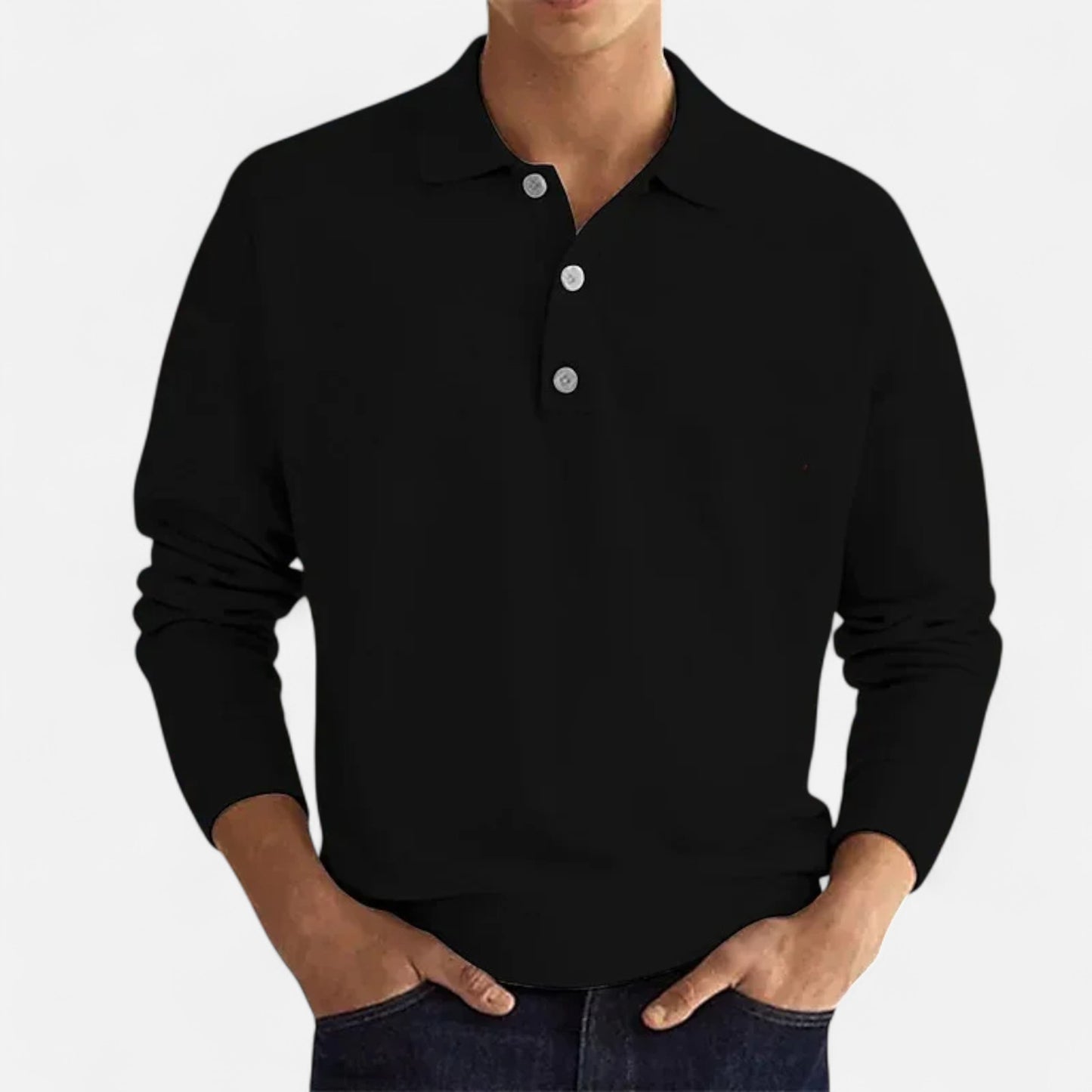 La Cartiera | Men’s Long-Sleeve Polo Shirt