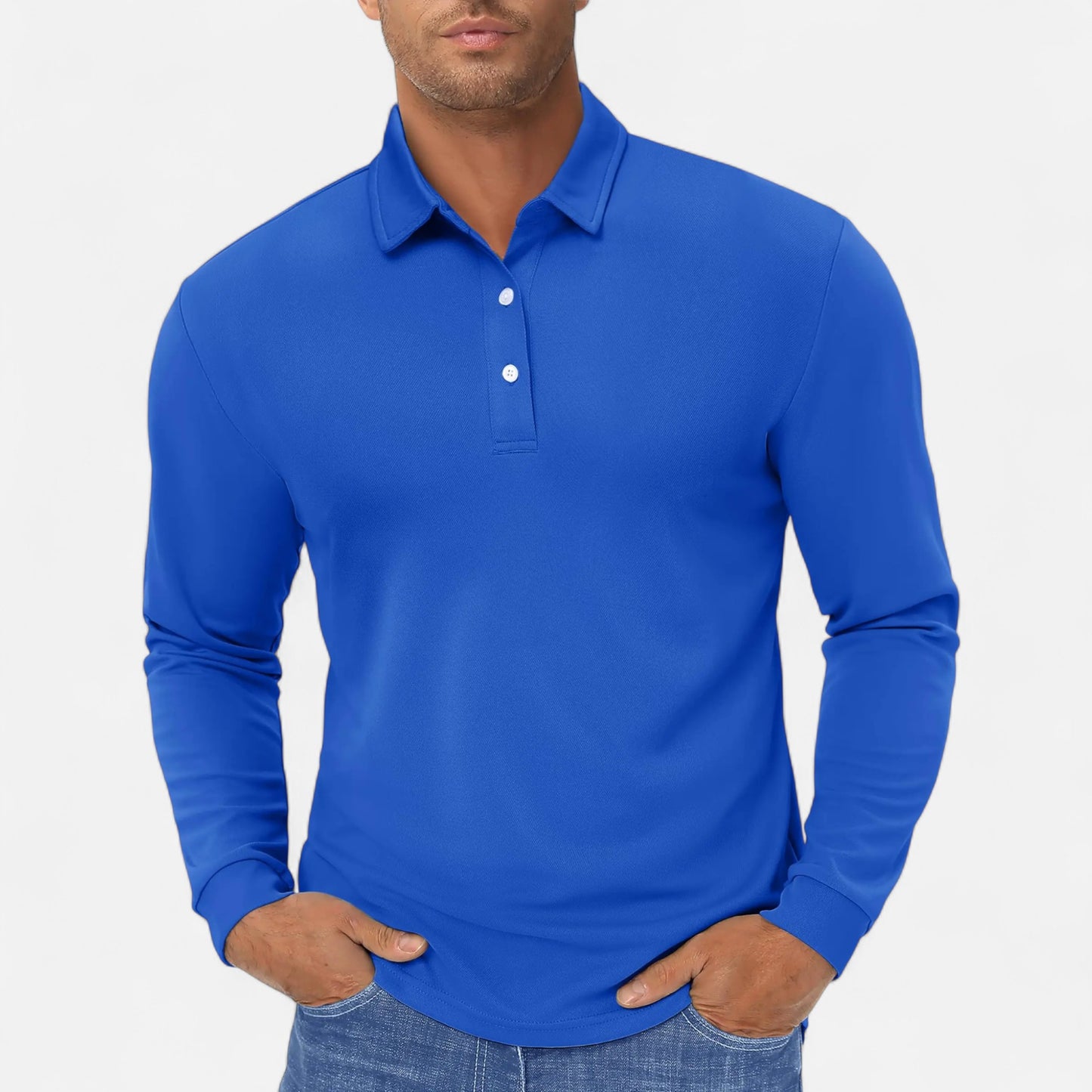 La Cartiera | Men’s Long-Sleeve Quick-Dry Polo Shirt