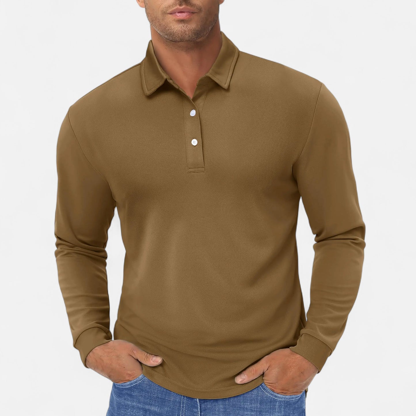 La Cartiera | Men’s Long-Sleeve Quick-Dry Polo Shirt