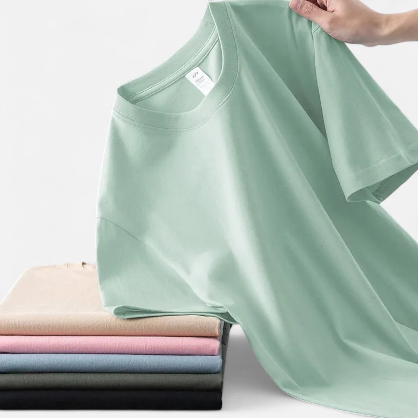La Cartiera | Classic Round Neck Cotton T-Shirt