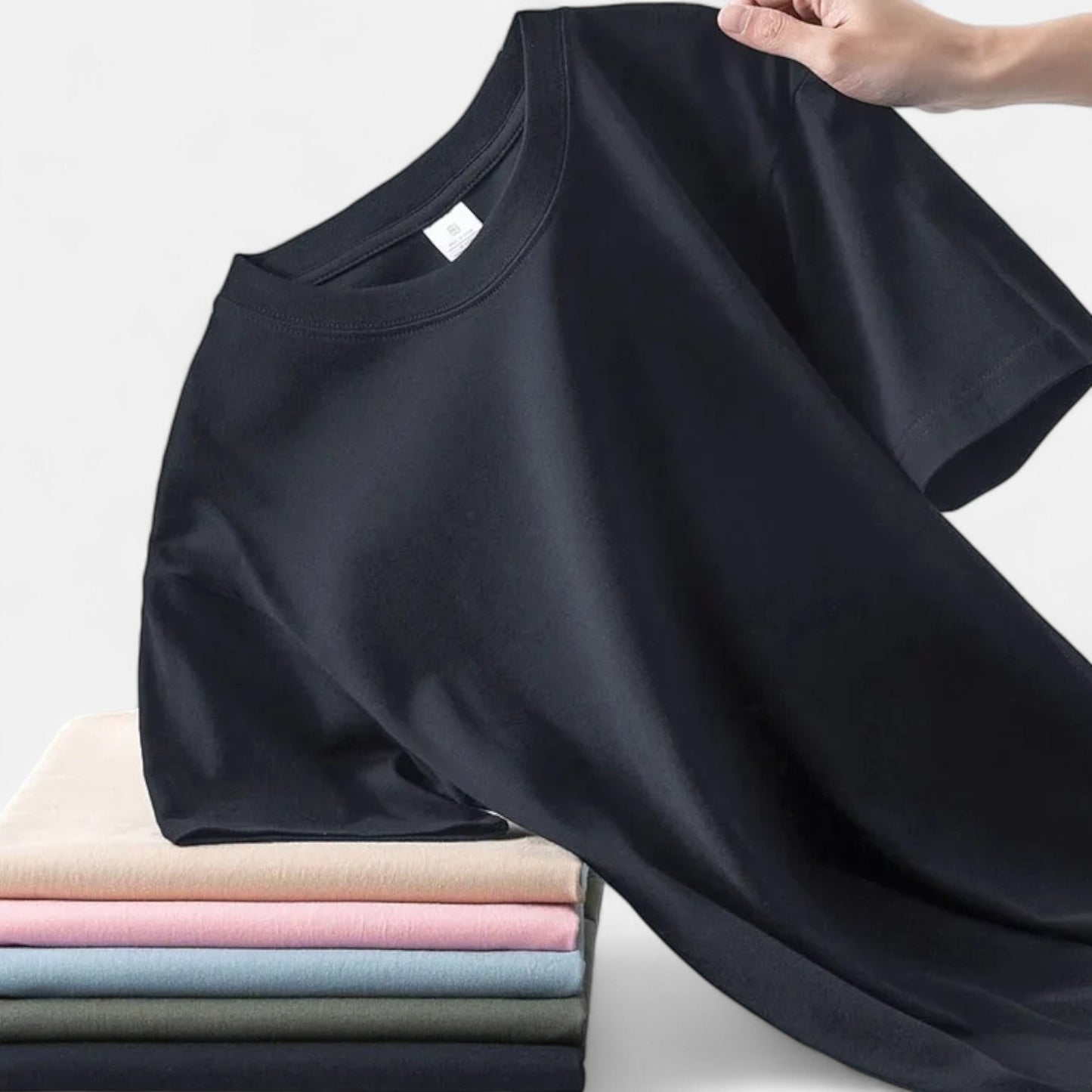 La Cartiera | Classic Round Neck Cotton T-Shirt