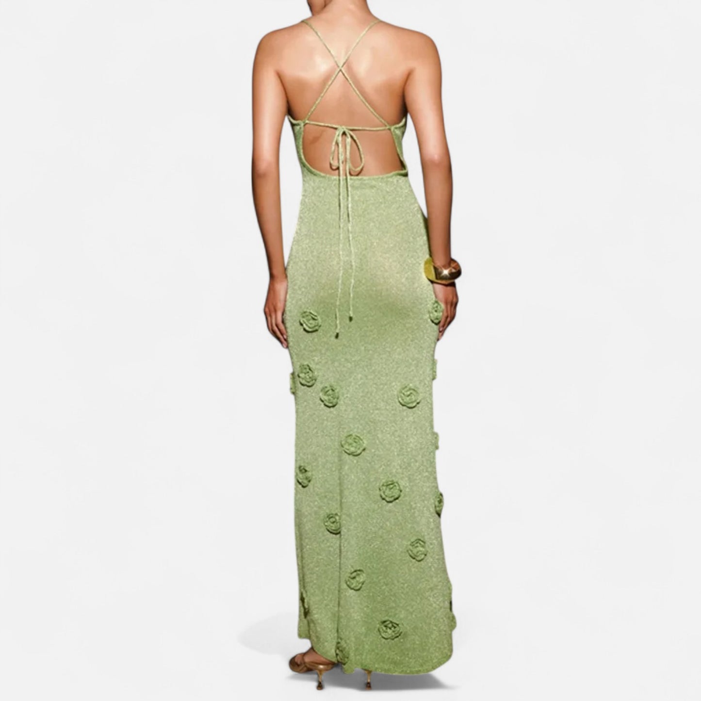 La Cartiera | Knitted Camisole Prom Dress