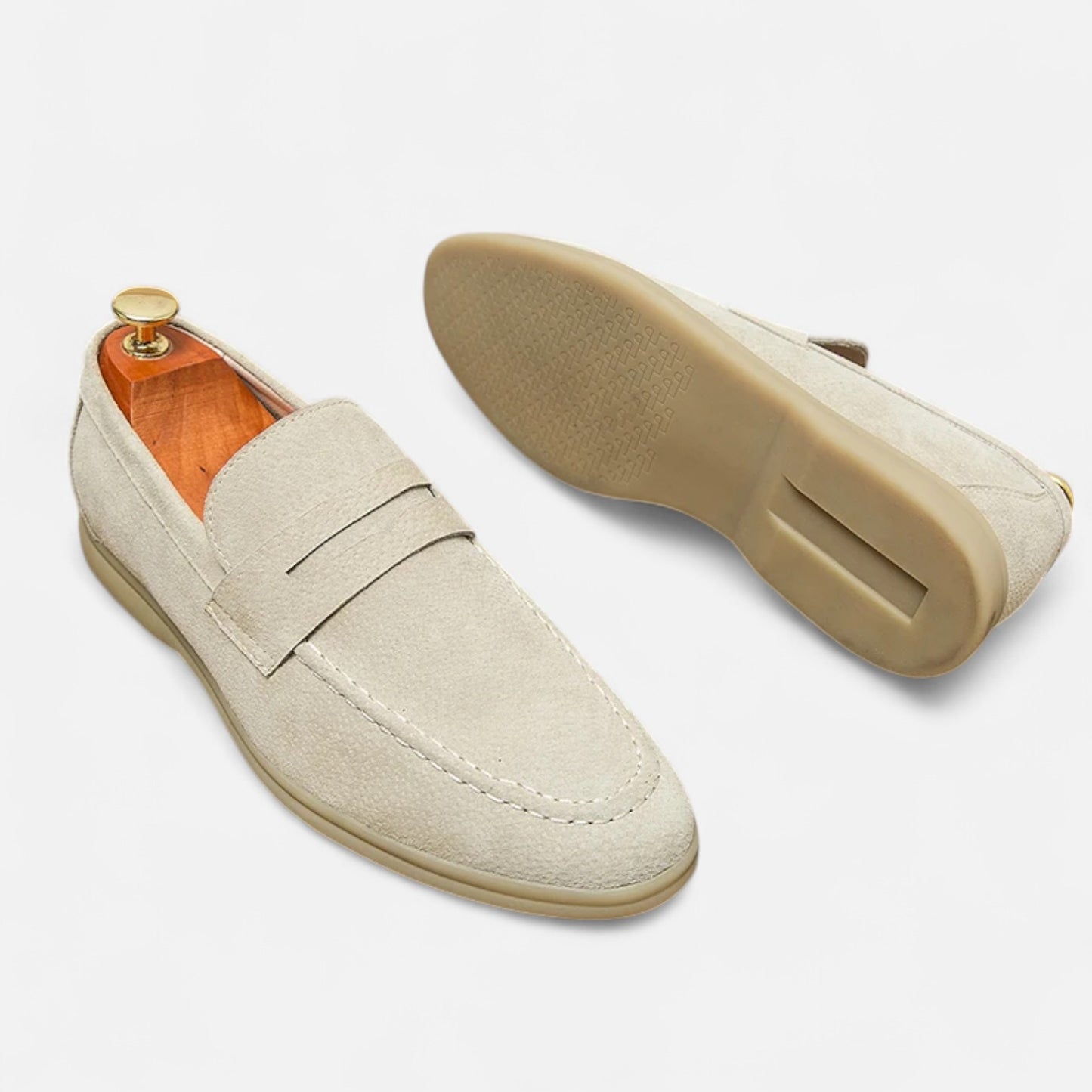 La Cartiera | Retro Suede Leather Loafers