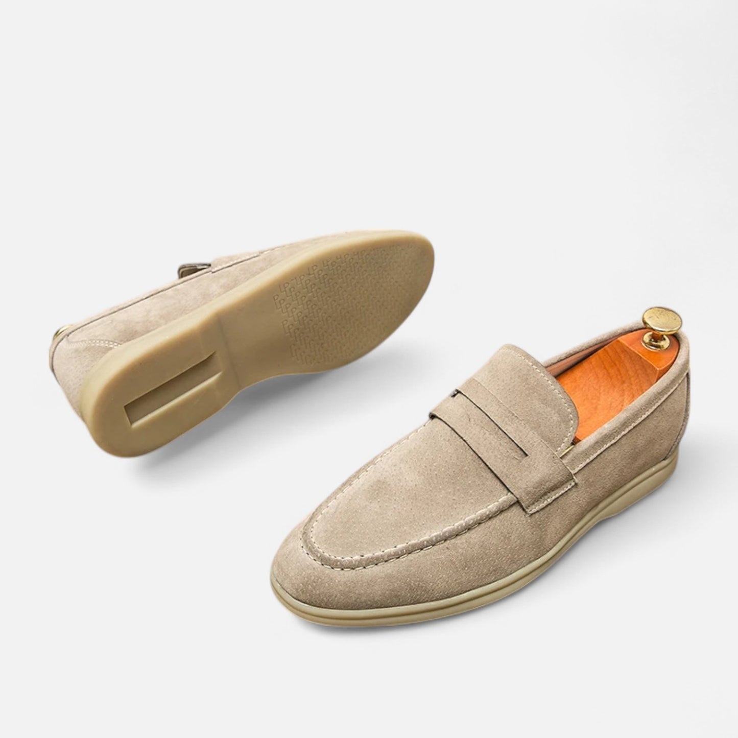 La Cartiera | Retro Suede Leather Loafers