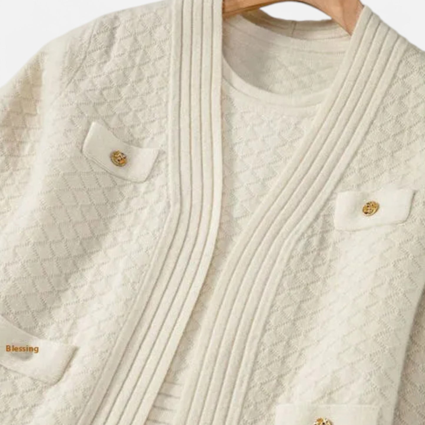 La Cartiera | Women’s Heritage Knit Cardigan and Dress Set