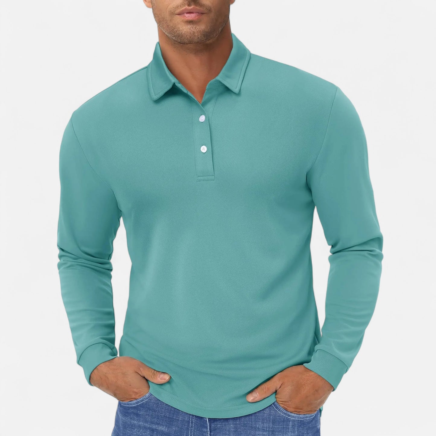 La Cartiera | Men’s Long-Sleeve Quick-Dry Polo Shirt
