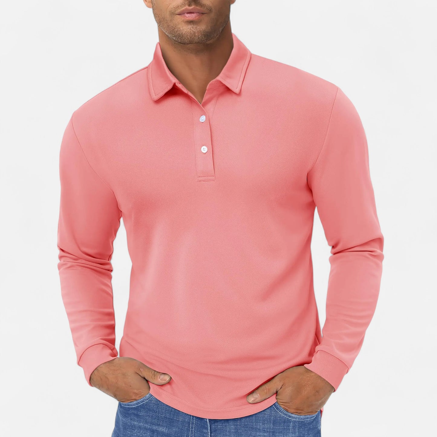 La Cartiera | Men’s Long-Sleeve Quick-Dry Polo Shirt