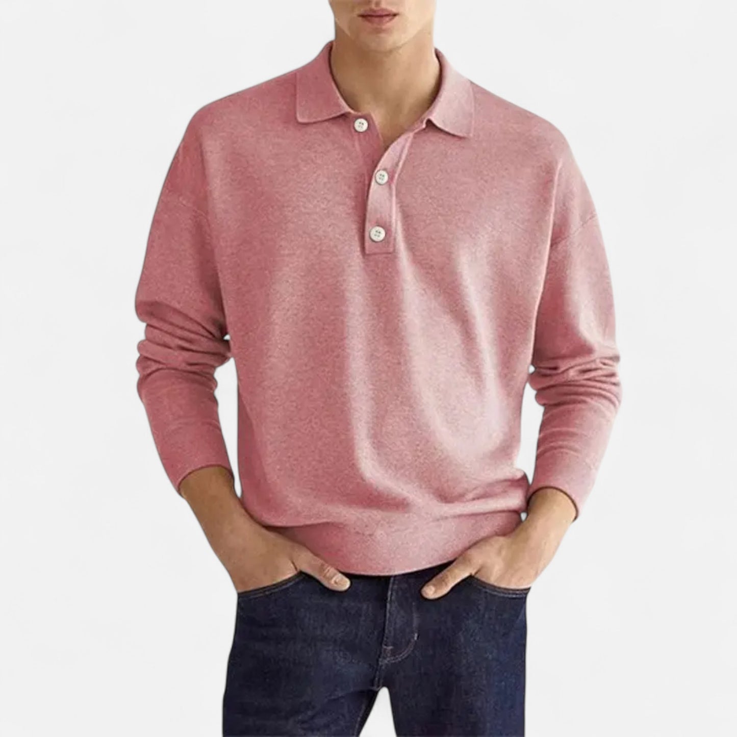 La Cartiera | Men’s Long-Sleeve Polo Shirt