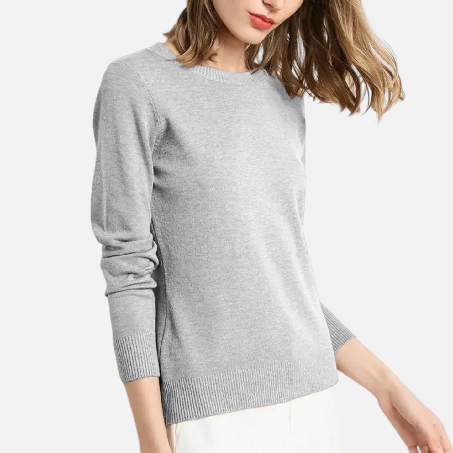 La Cartiera | Women’s Merino Wool Crewneck Sweater