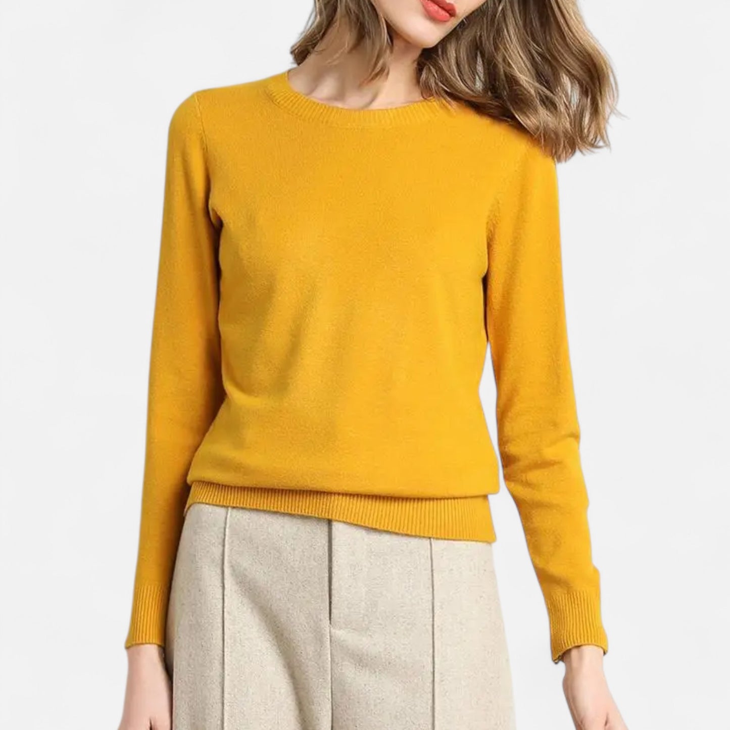 La Cartiera | Women’s Merino Wool Crewneck Sweater