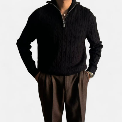 La Cartiera | Men’s Retro Loose-Fit Knit Pullover