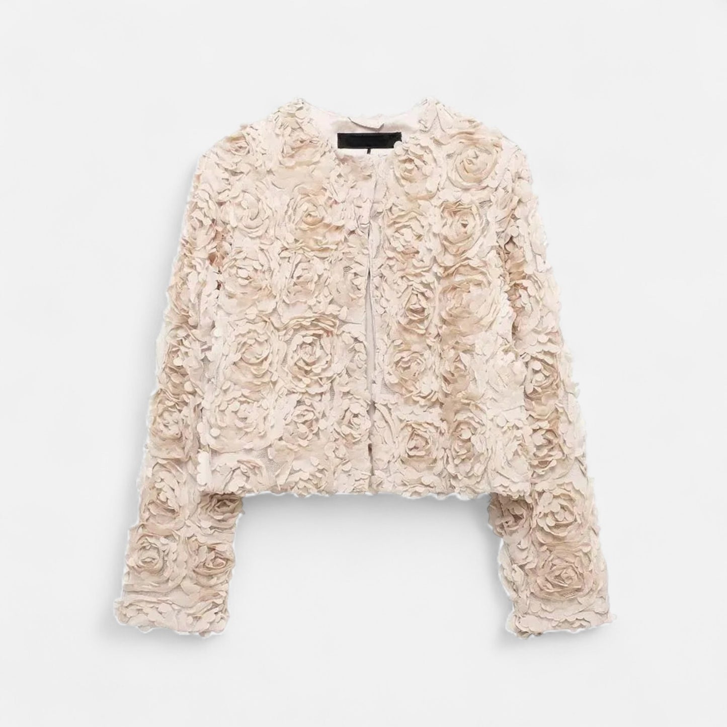 La Cartiera | Women’s Elegant Textured Floral Jacket
