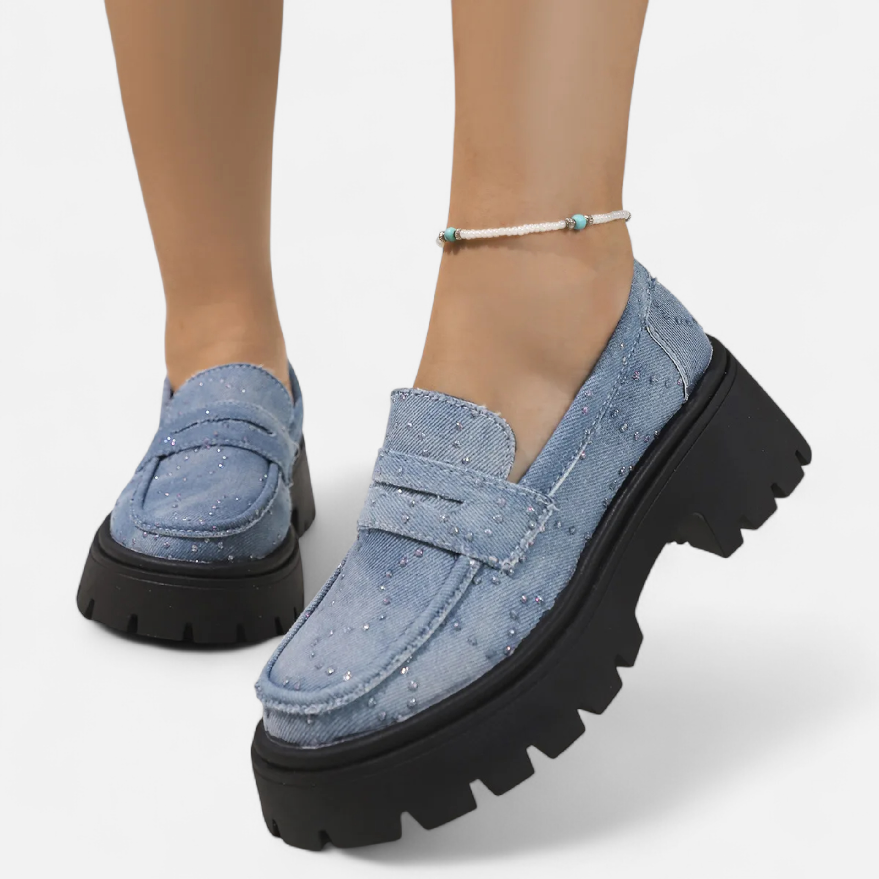 La Cartiera | Women’s Chunky Sole Loafer Sneakers