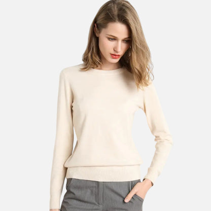 La Cartiera | Women’s Merino Wool Crewneck Sweater