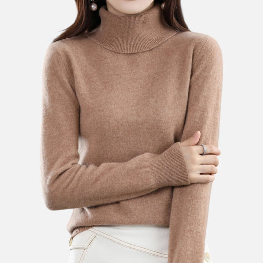 La Cartiera | Women’s Merino Wool Turtleneck Sweater