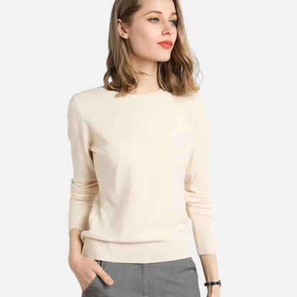 La Cartiera | Women’s Merino Wool Crewneck Sweater