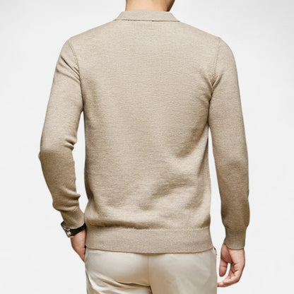 La Cartiera | Men’s Cashmere Knit Polo Sweater