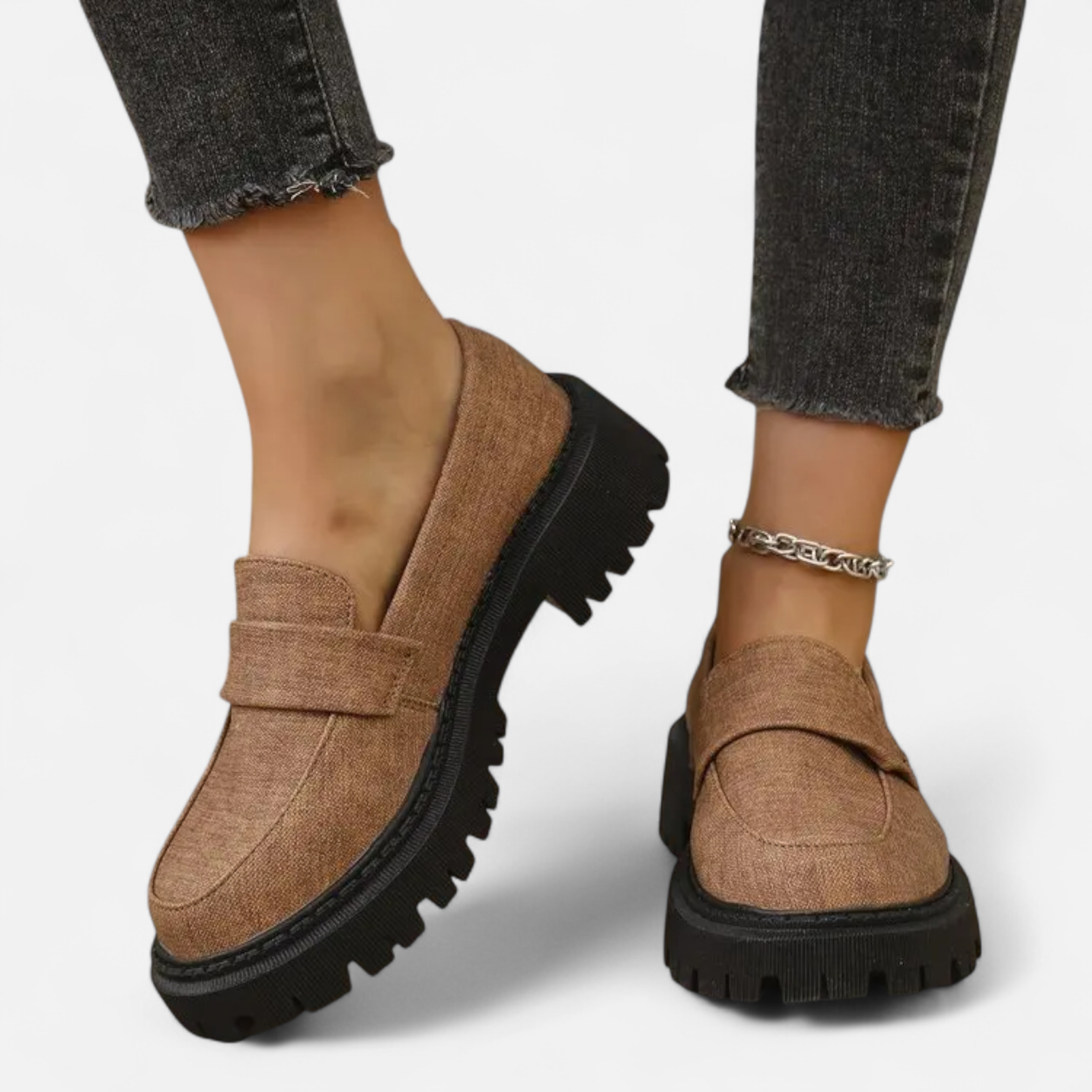 La Cartiera | Women’s Chunky Sole Loafer Sneakers