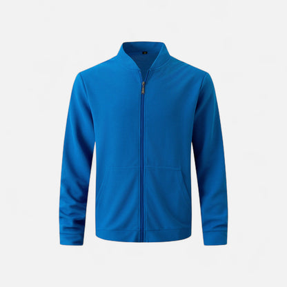 La Cartiera | Men’s Solid Colour Zip Baseball Jacket