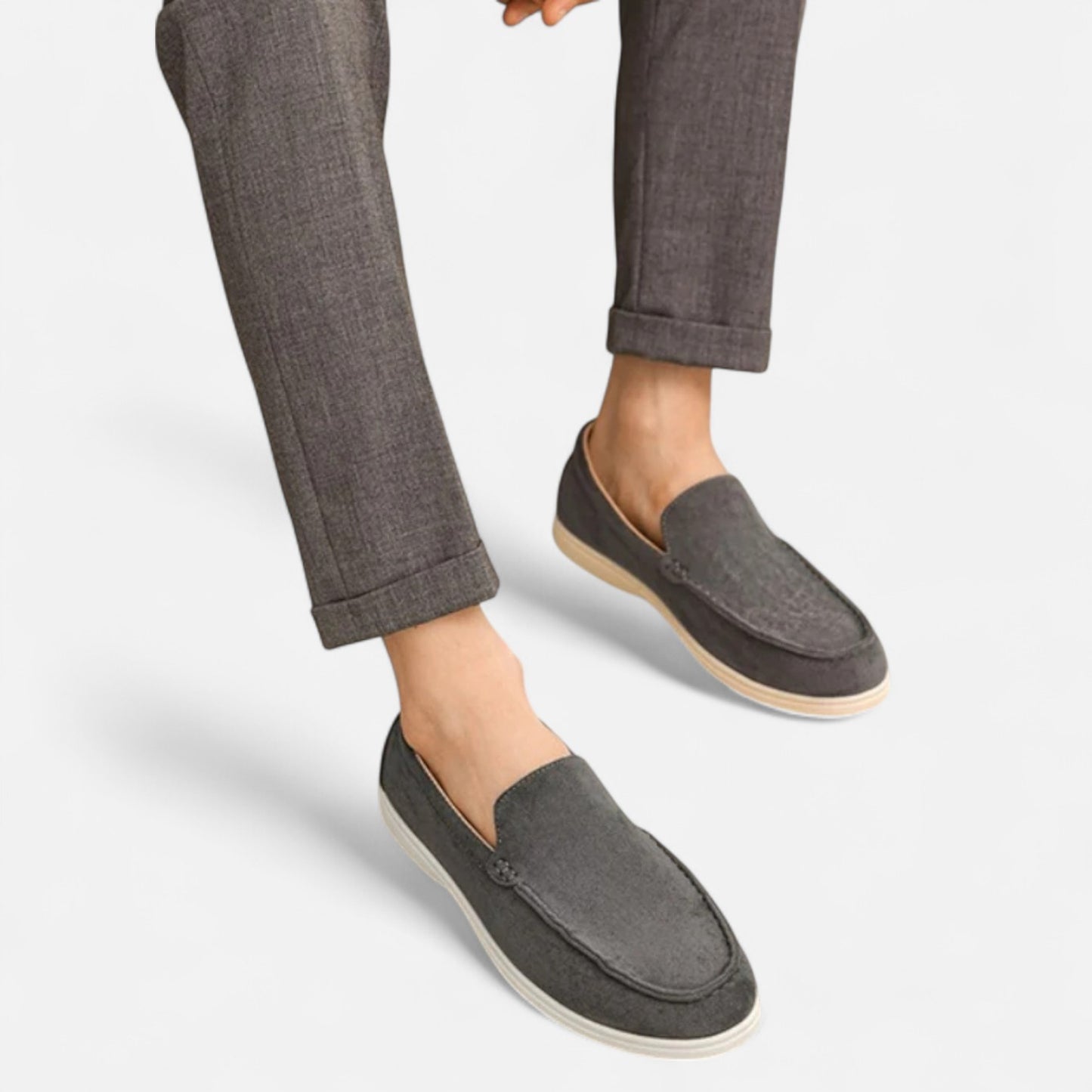 La Cartiera | Lightweight Suede Loafers – British Riviera Style