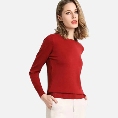La Cartiera | Women’s Merino Wool Crewneck Sweater