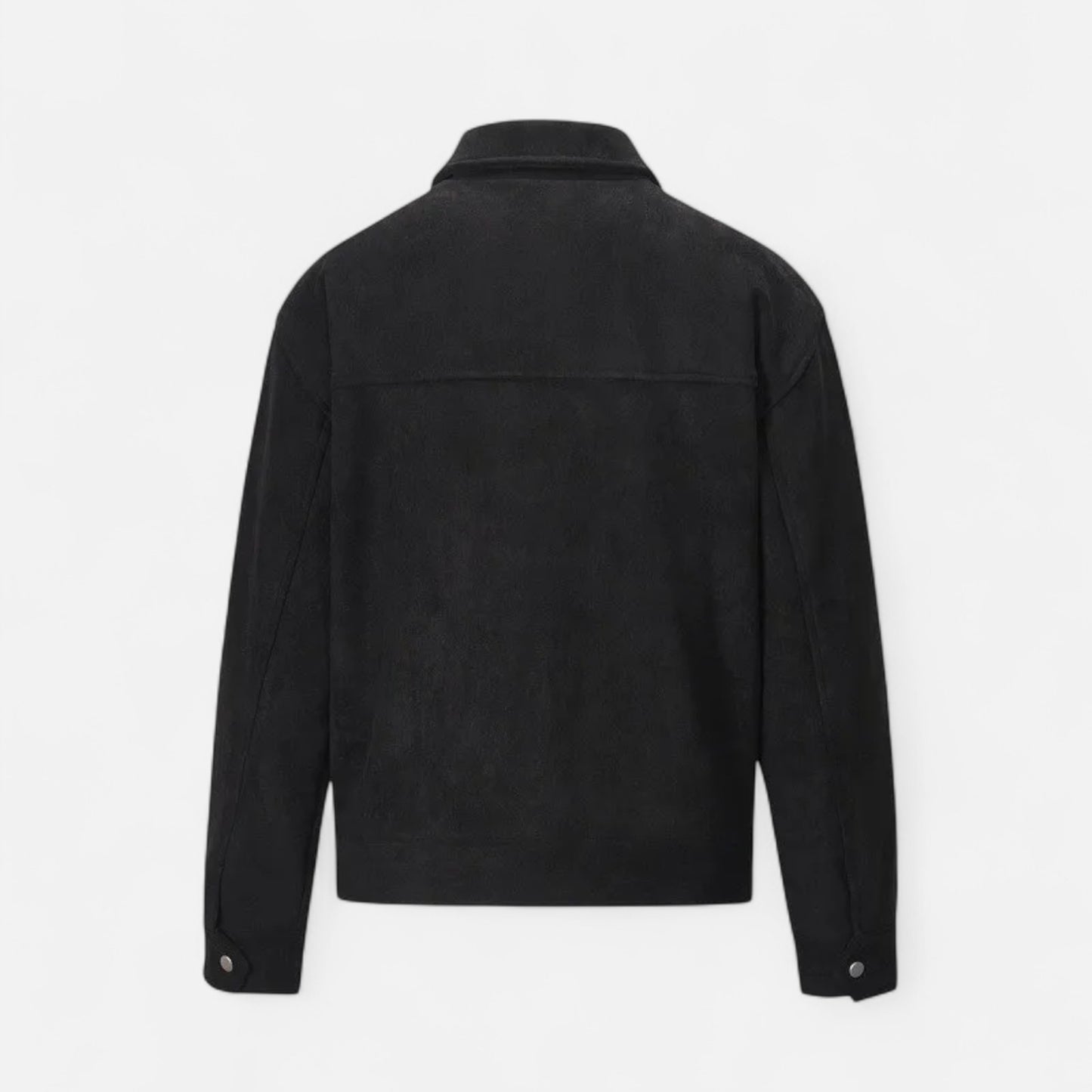 La Cartiera | Men’s Oversized Suede Zip Jacket