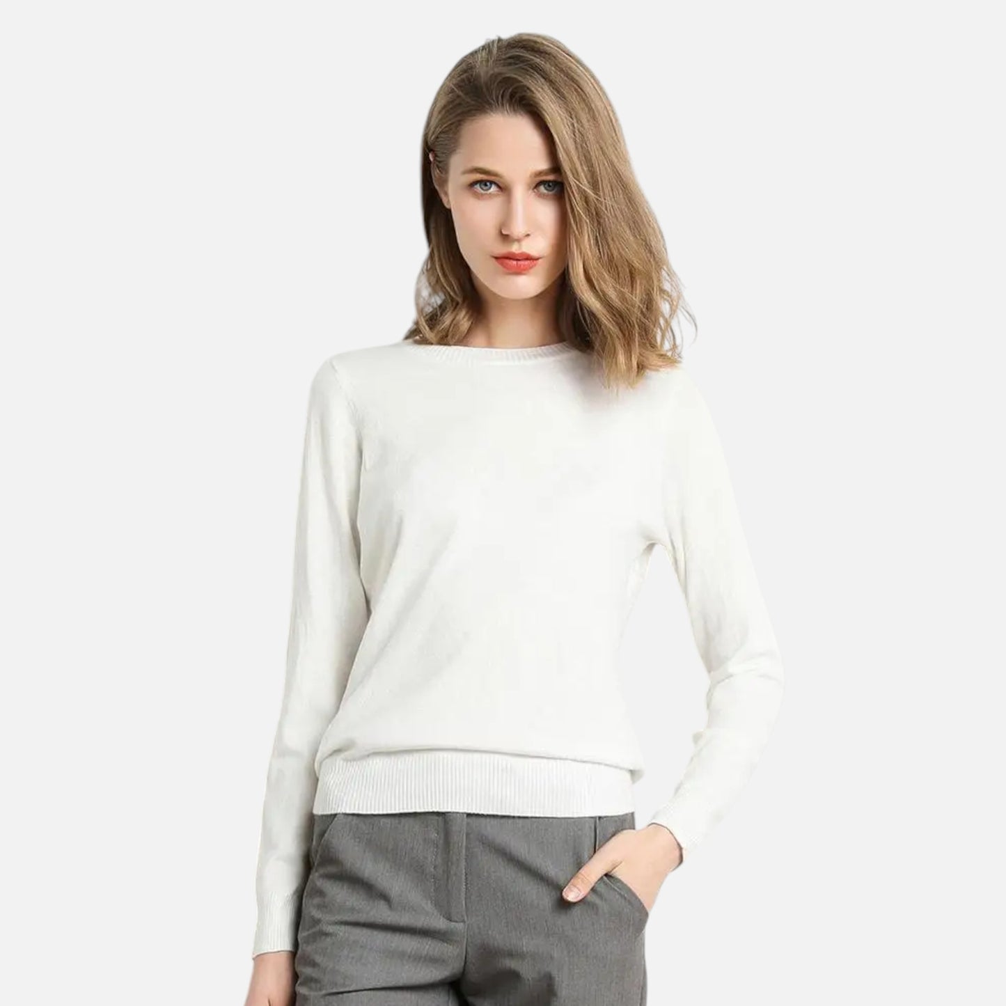 La Cartiera | Women’s Merino Wool Crewneck Sweater