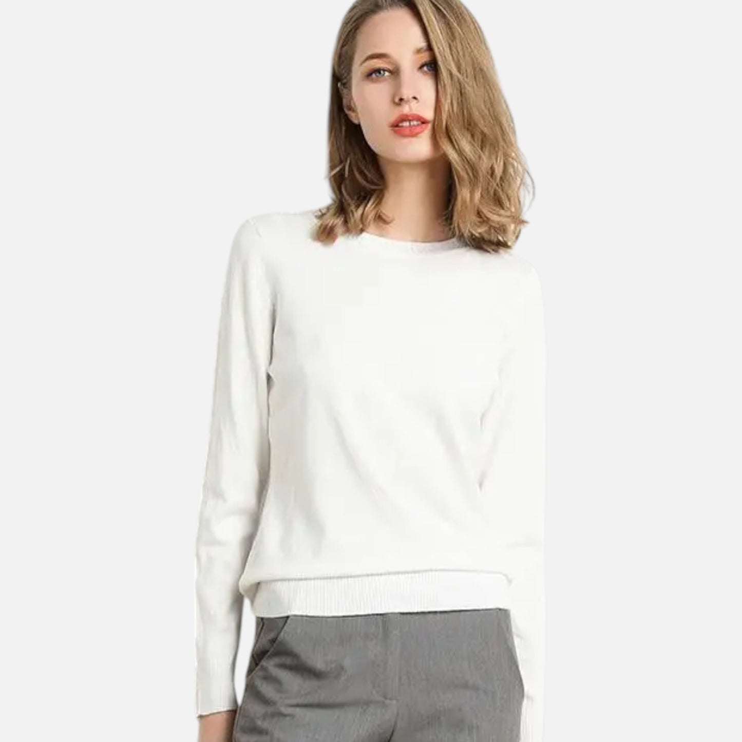 La Cartiera | Women’s Merino Wool Crewneck Sweater