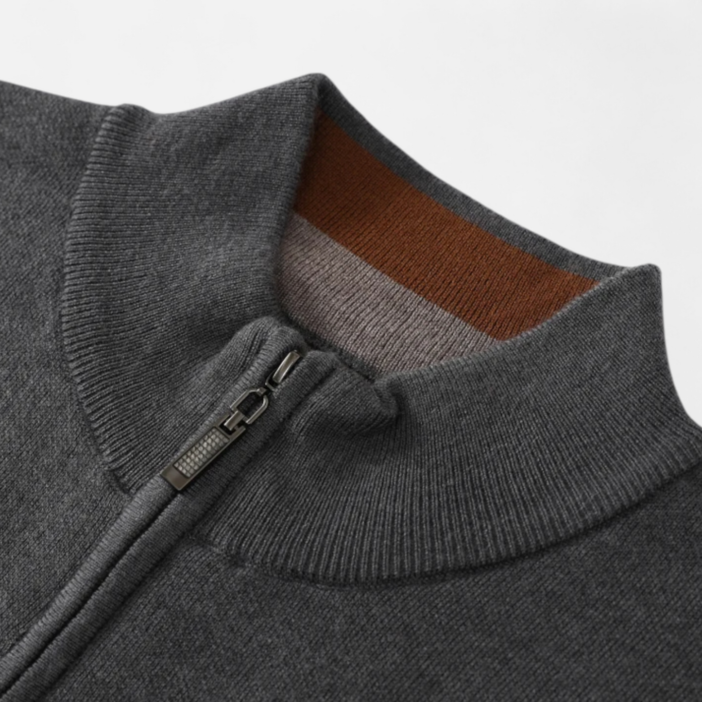 La Cartiera | Men’s Merino Wool Half-Zip Sweater