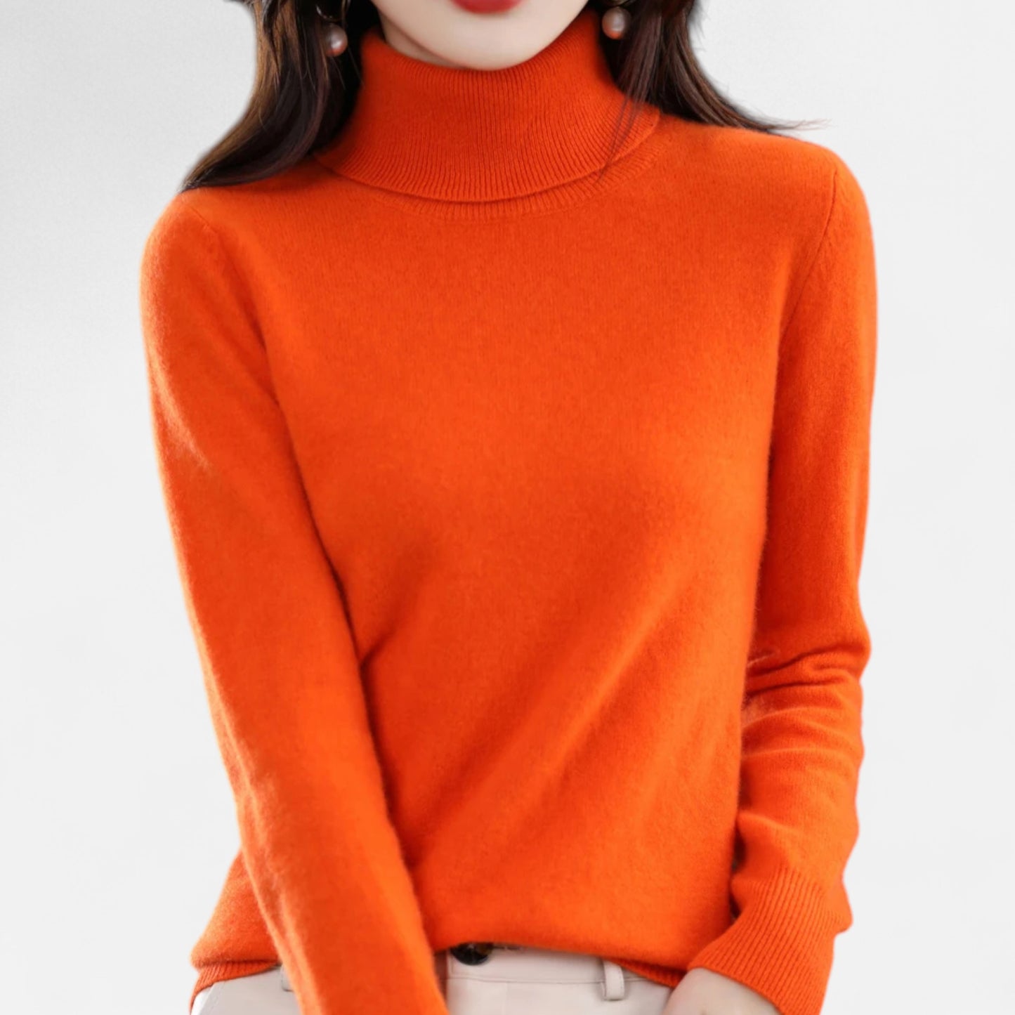 La Cartiera | Women’s Merino Wool Turtleneck Sweater