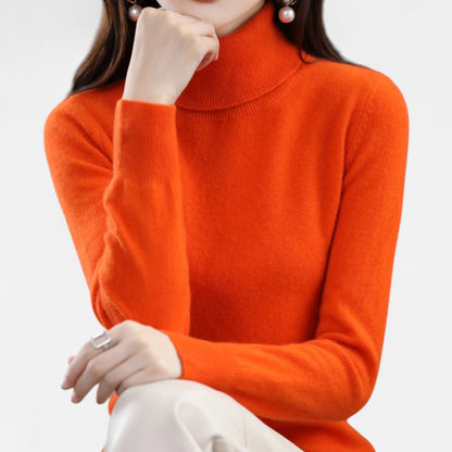 La Cartiera | Women’s Merino Wool Turtleneck Sweater