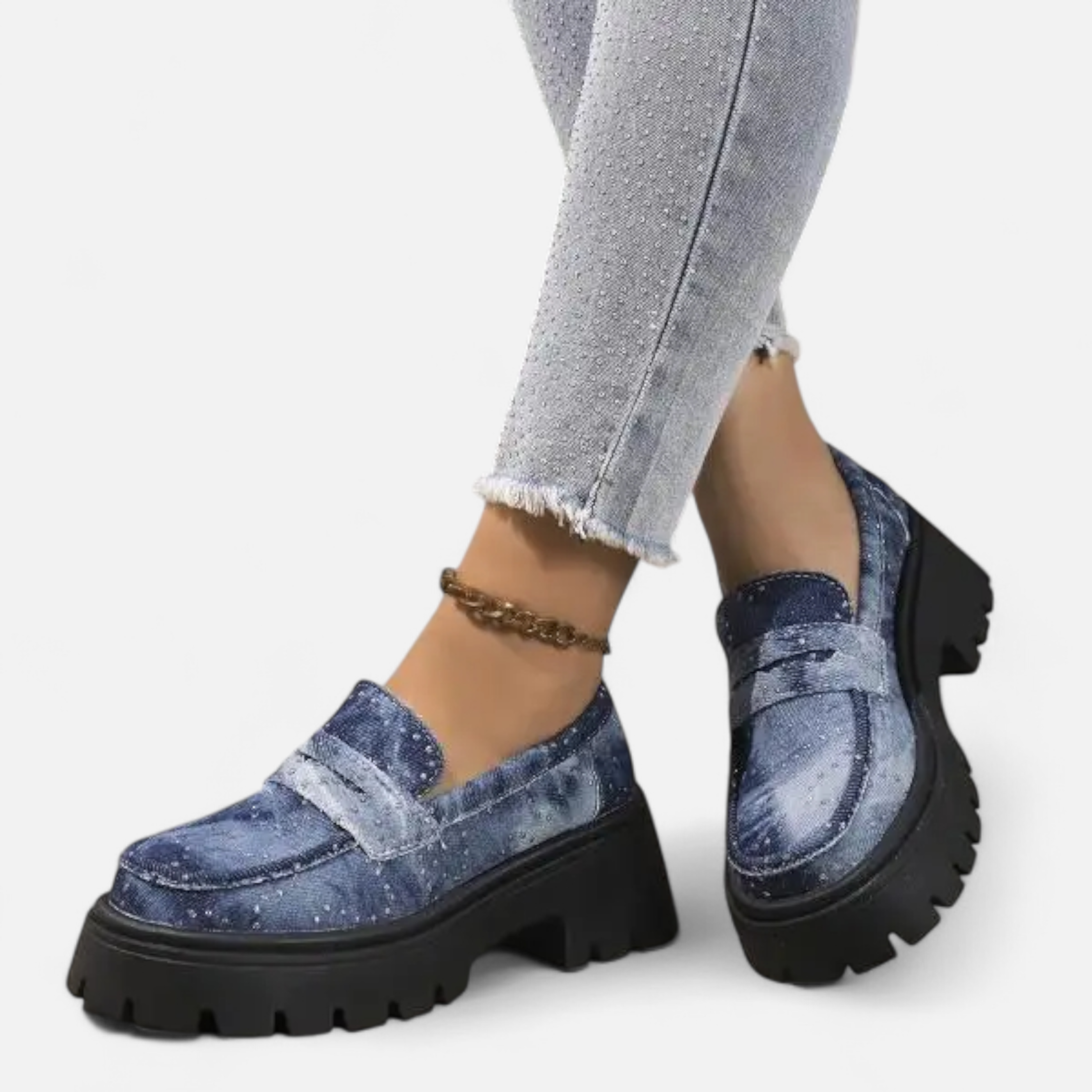La Cartiera | Women’s Chunky Sole Loafer Sneakers