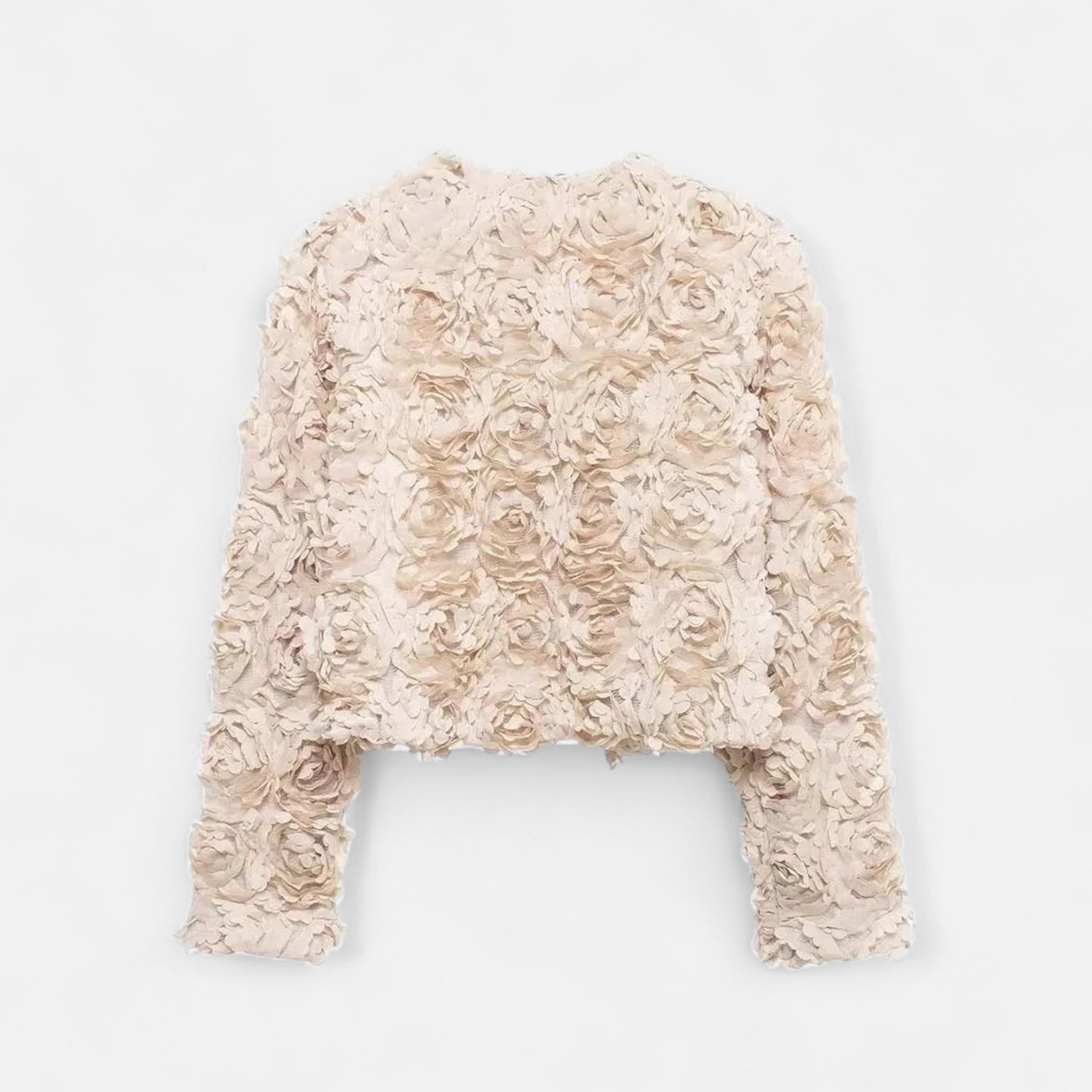 La Cartiera | Women’s Elegant Textured Floral Jacket