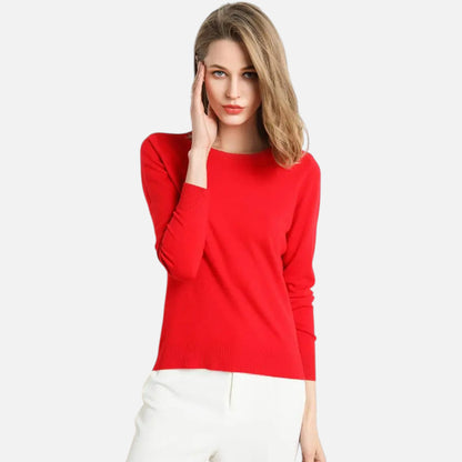 La Cartiera | Women’s Merino Wool Crewneck Sweater